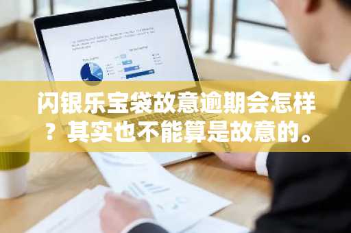 闪银乐宝袋故意逾期会怎样？其实也不能算是故意的。
