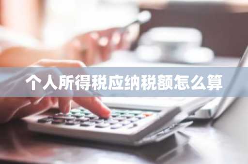 个人所得税应纳税额怎么算