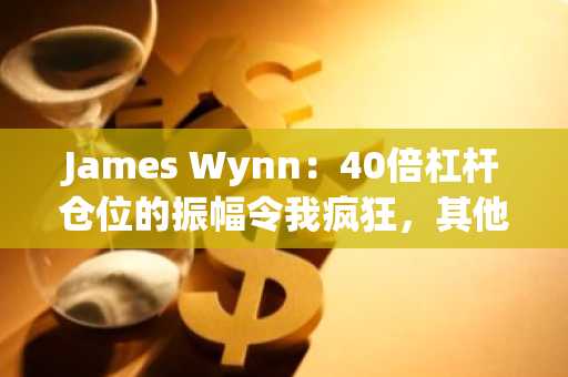James Wynn：40倍杠杆仓位的振幅令我疯狂，其他巨鲸们想让我消失