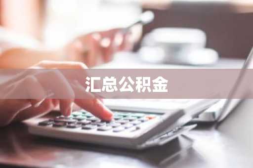 汇总公积金
