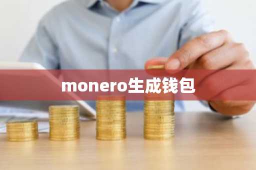 monero生成钱包