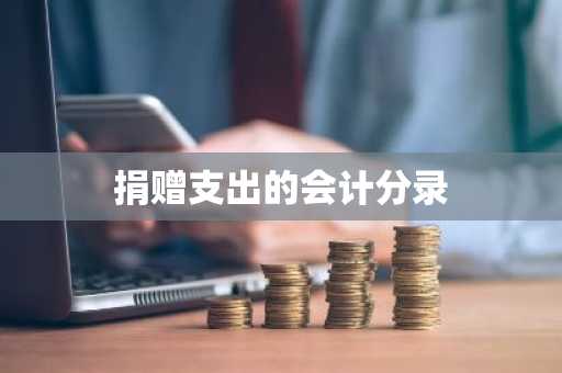 捐赠支出的会计分录