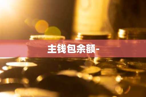 主钱包余额-