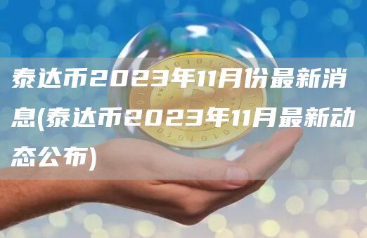 泰达币2023年11月份最新消息 - 泰达币2023年11月最新动态公布