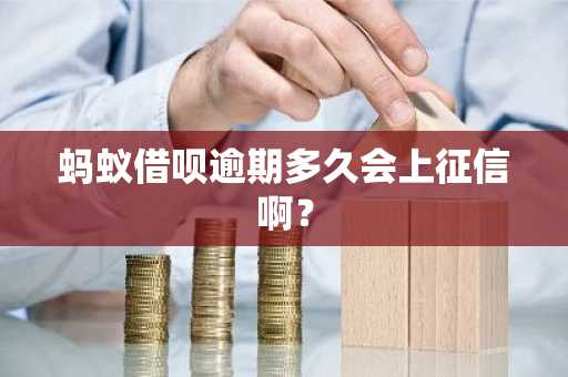 蚂蚁借呗逾期多久会上征信啊？