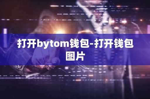 打开bytom钱包-打开钱包图片