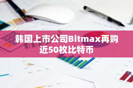 韩国上市公司Bitmax再购近50枚比特币