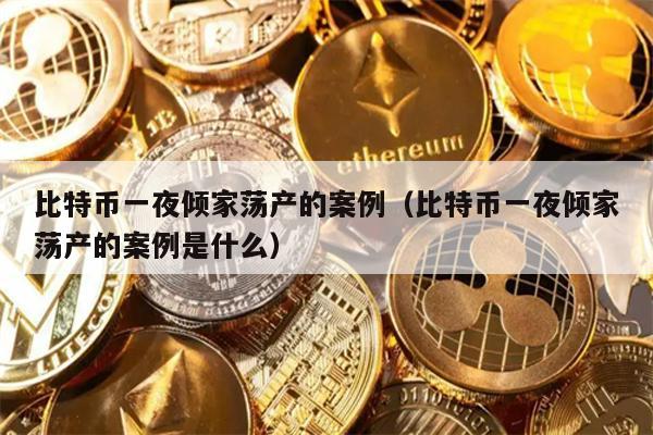 比特币一夜倾家荡产的案例（比特币一夜倾家荡产的案例是什么）