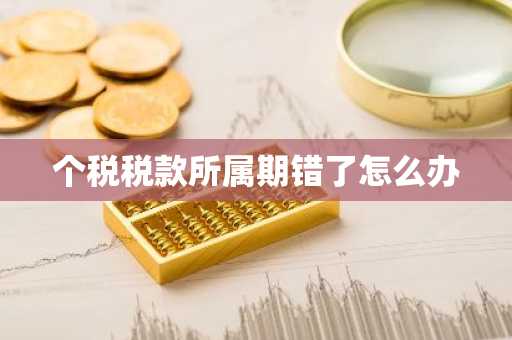 个税税款所属期错了怎么办