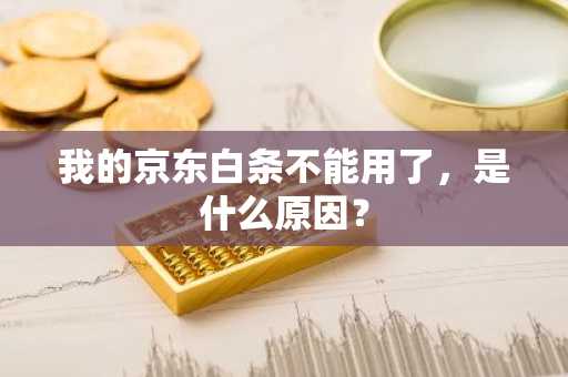 我的京东白条不能用了，是什么原因？
