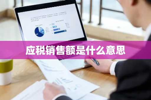 应税销售额是什么意思