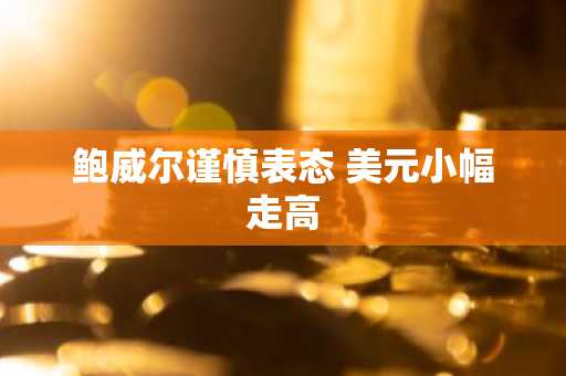 鲍威尔谨慎表态 美元小幅走高