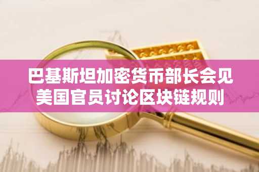 巴基斯坦加密货币部长会见美国官员讨论区块链规则