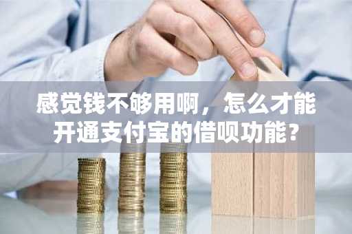 感觉钱不够用啊，怎么才能开通支付宝的借呗功能？