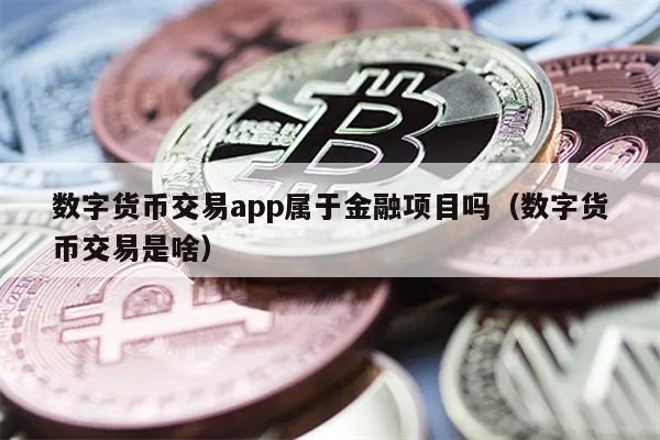 数字货币交易app属于金融项目吗（数字货币交易是啥）