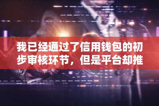 我已经通过了信用钱包的初步审核环节，但是平台却推荐了几个其它产品，这是怎么回事啊？