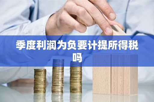 季度利润为负要计提所得税吗
