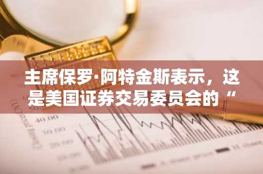 主席保罗·阿特金斯表示，这是美国证券交易委员会的“新一天”，呼吁“理性”的加密货币监管