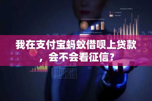 我在支付宝蚂蚁借呗上贷款，会不会看征信？