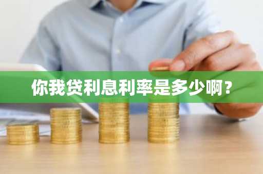 你我贷利息利率是多少啊？
