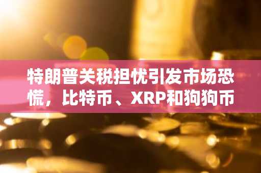 特朗普关税担忧引发市场恐慌，比特币、XRP和狗狗币集体下跌
