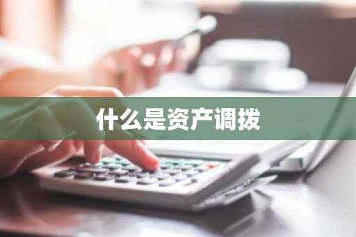 什么是资产调拨