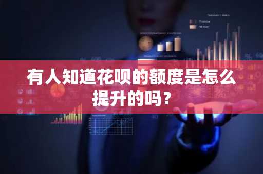 有人知道花呗的额度是怎么提升的吗？