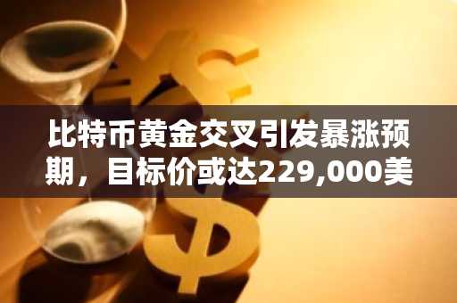 比特币黄金交叉引发暴涨预期，目标价或达229,000美元