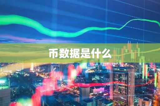 币数据是什么