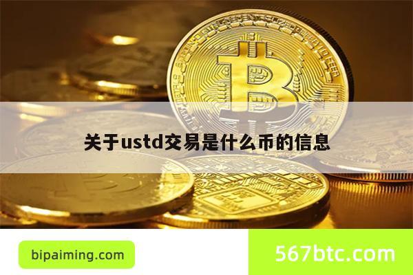 关于ustd交易是什么币的信息