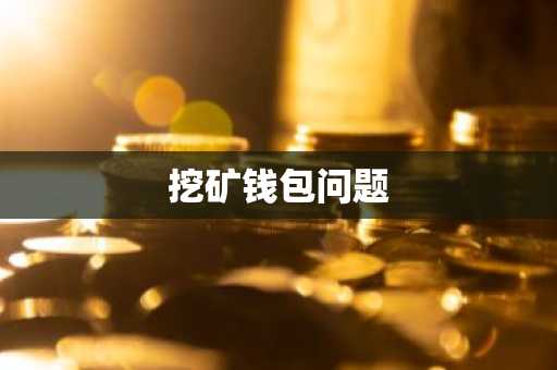 挖矿钱包问题