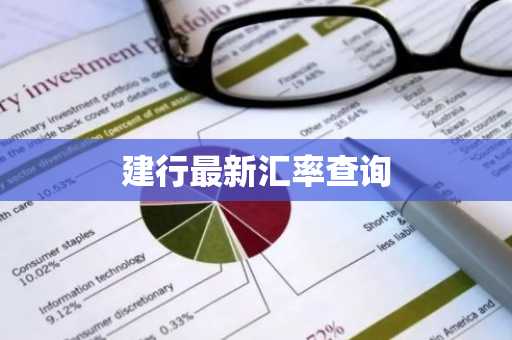 建行最新汇率查询