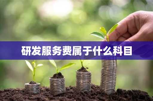 研发服务费属于什么科目