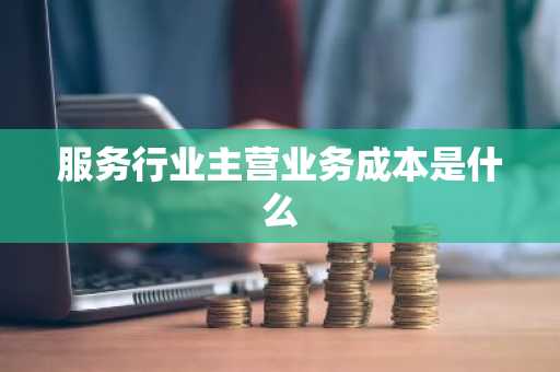 服务行业主营业务成本是什么