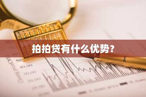 拍拍贷有什么优势？
