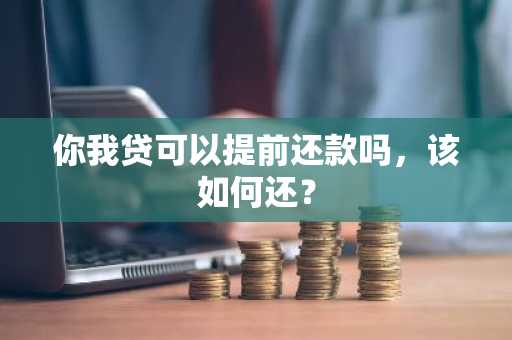 你我贷可以提前还款吗，该如何还？