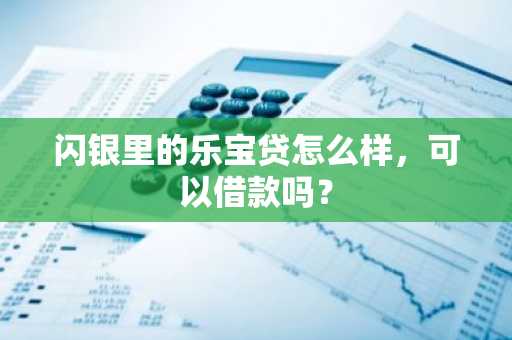闪银里的乐宝贷怎么样，可以借款吗？