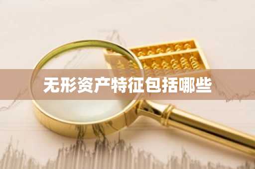 无形资产特征包括哪些