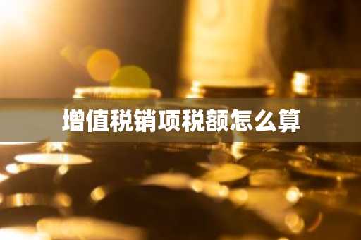 增值税销项税额怎么算