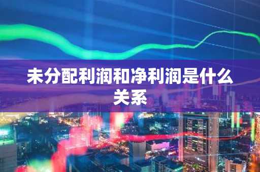 未分配利润和净利润是什么关系