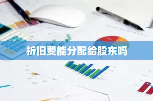 折旧费能分配给股东吗