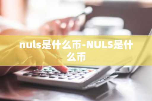nuls是什么币-NULS是什么币