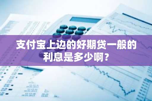 支付宝上边的好期贷一般的利息是多少啊？