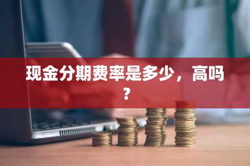 现金分期费率是多少，高吗？