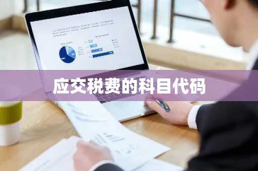 应交税费的科目代码