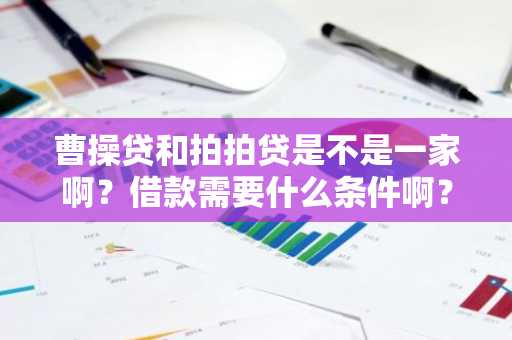 曹操贷和拍拍贷是不是一家啊？借款需要什么条件啊？