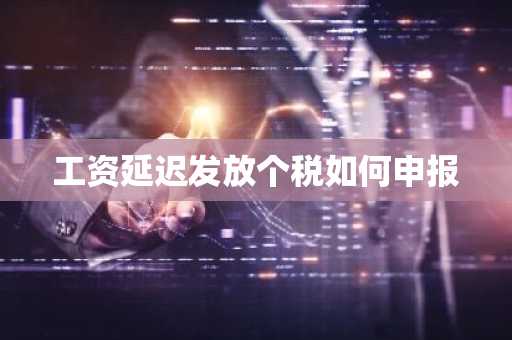 工资延迟发放个税如何申报