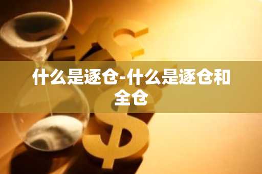 什么是逐仓-什么是逐仓和全仓