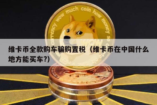 维卡币全款购车骗购置税（维卡币在中国什么地方能买车?）