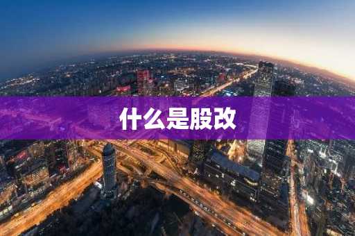 什么是股改